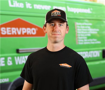 Zach Pollinger, team member at SERVPRO of Georgetown and Horry Counties